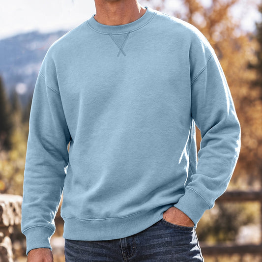 V-Stitch Crew Neck Sweatshirt