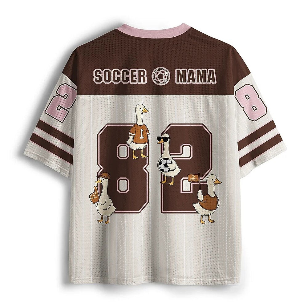 Men's Soccer Watch Graphic Mesh Football Jersey