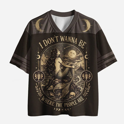 Men's Frog Graphic V-Neck Jersey
