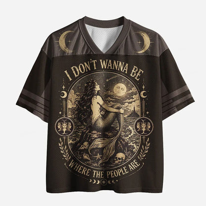 Men's Frog Graphic V-Neck Jersey