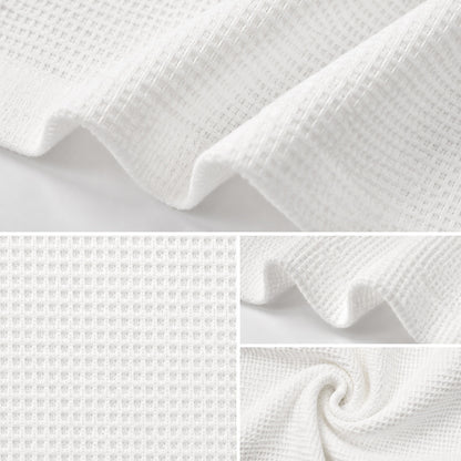 Zip Pocket Raglan Waffle Polo