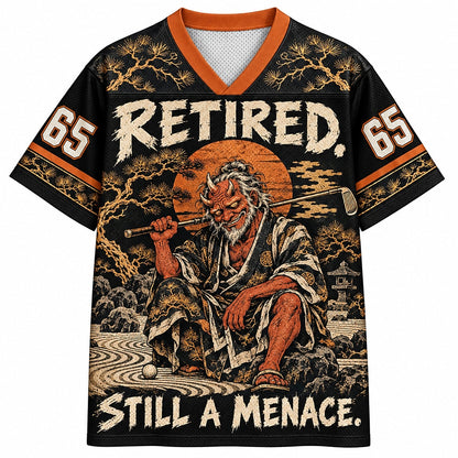Retired Still a Menace Oni Number 65 Mesh Jersey