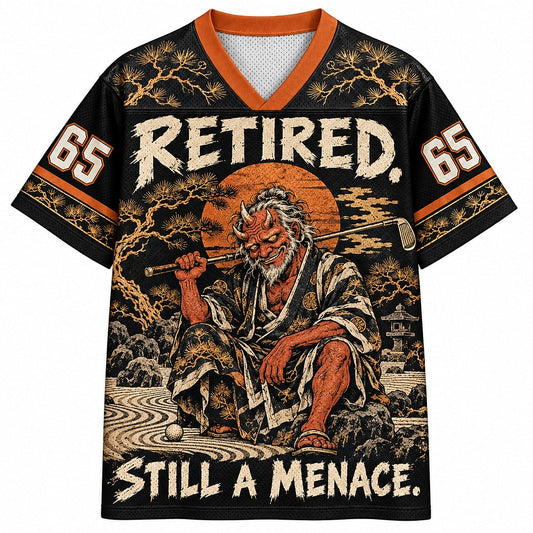 Retired Still a Menace Oni Number 65 Mesh Jersey