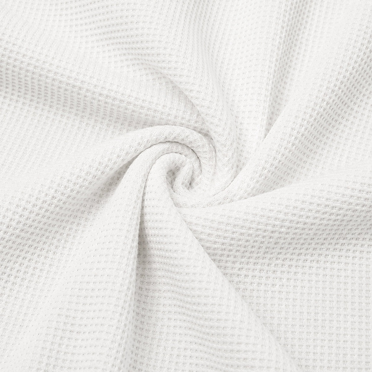 Zip Pocket Raglan Waffle Polo