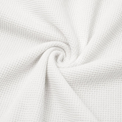 Zip Pocket Raglan Waffle Polo