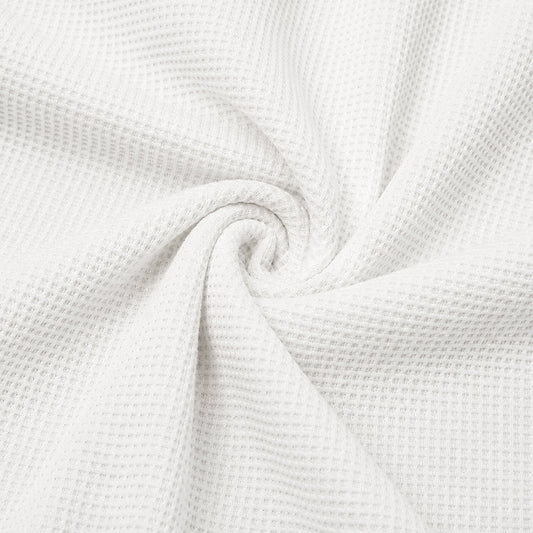 Zip Pocket Raglan Waffle Polo