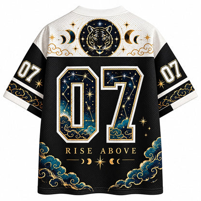 White Tiger Cloud Mesh Jersey