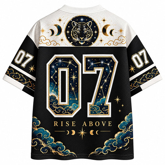 White Tiger Cloud Mesh Jersey