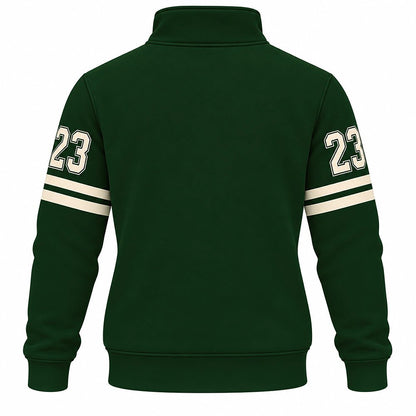 Walk Your Own Path Do Calligraphy Number 23 Half-Zip Sweatshirt