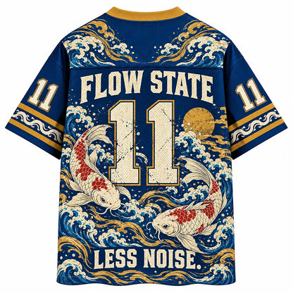 Go with the Flow Koi Number 11 Mesh Jersey