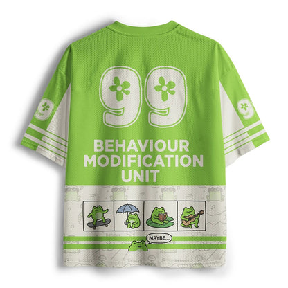 Men's Duck Tape Cartoon Print Short Sleeve Sports Jersey T-Shirt