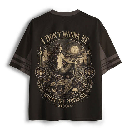 Men's Frog Graphic V-Neck Jersey
