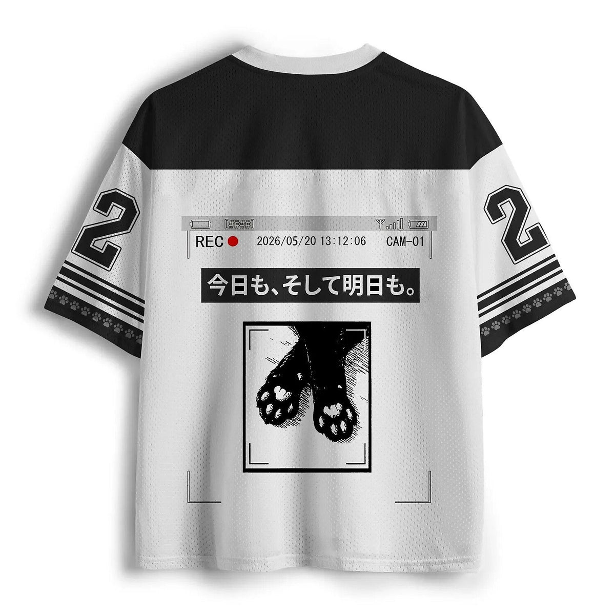 Men's Japanese Daruma Owl Print Short Sleeve Sports Jersey T-Shirt