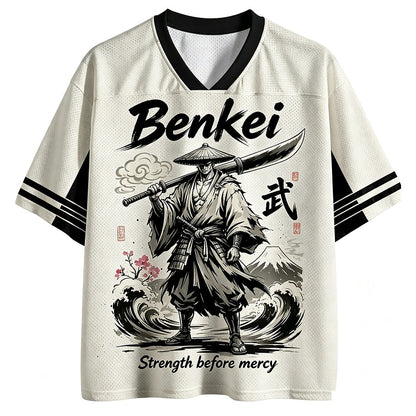 Benkei Samurai V-Neck Mesh Jersey