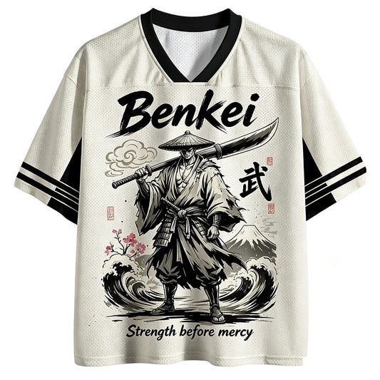 Benkei Samurai V-Neck Mesh Jersey