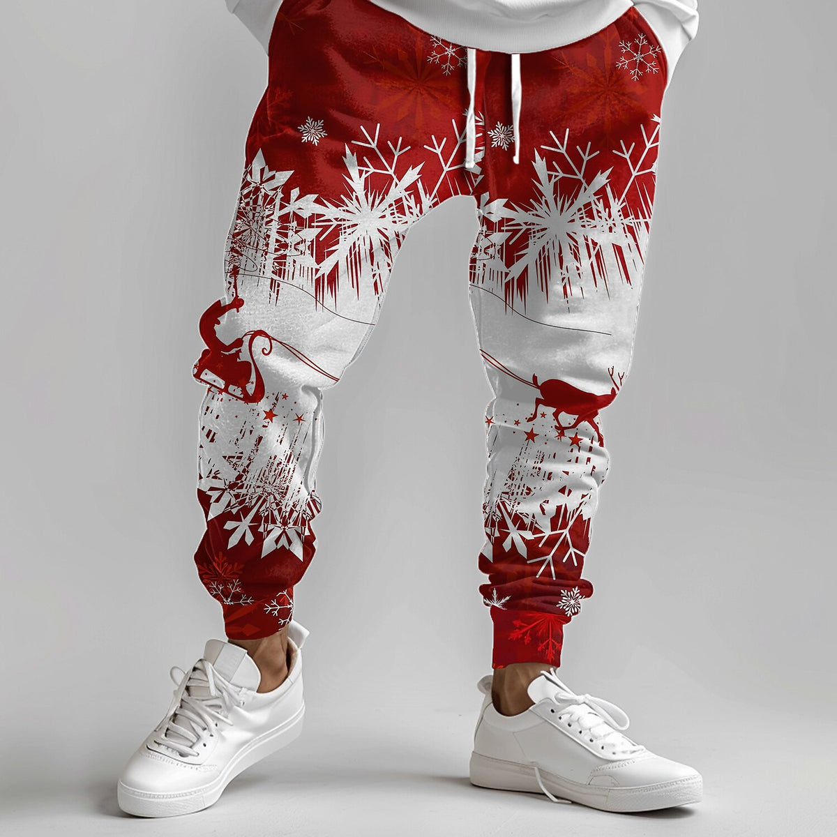 Reindeer Forest Christmas Joggers