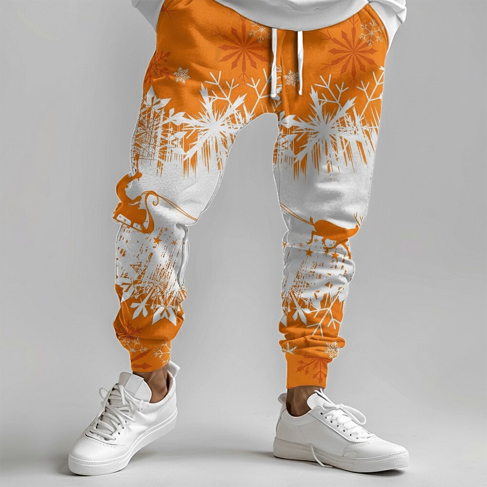 Reindeer Forest Christmas Joggers