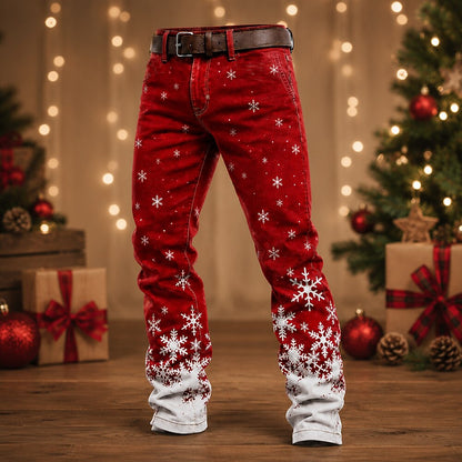 Ornament Ribbon Christmas Pants