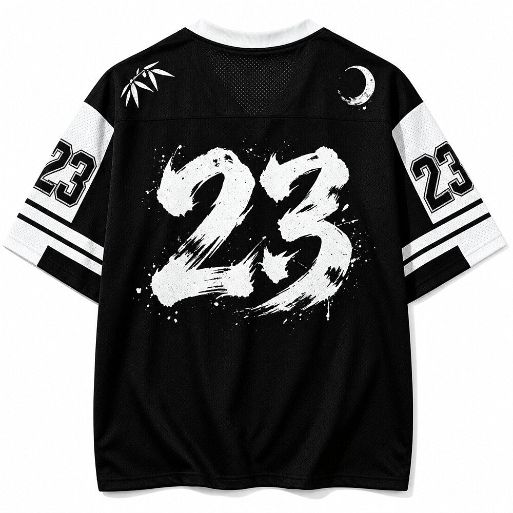 Zen Samurai Number 23 V-Neck Mesh Jersey