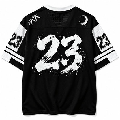Zen Samurai Number 23 V-Neck Mesh Jersey