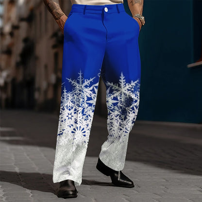Snowflake Fade Dress Pants