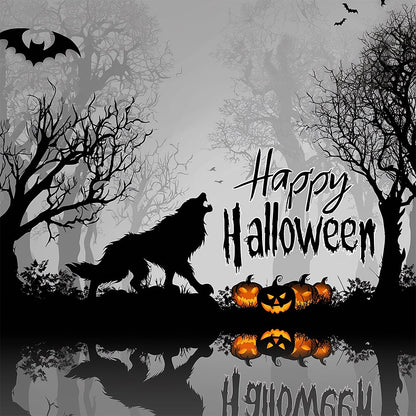Halloween Men's Lightning Skeleton Graphic Button-Up Shirt