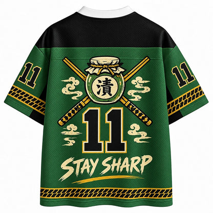 Straw Hat Wanderer Mesh Jersey