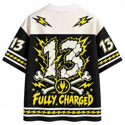 Electric Skeleton Vending Machine Mesh Jersey