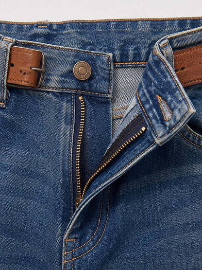 Classic Denim Utility Cargo Pants