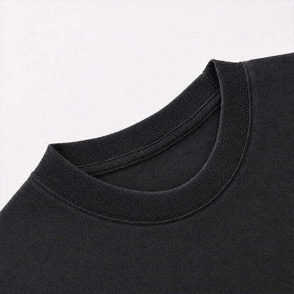Men's Frog Ramen Graphic Washed Cotton T-Shirt