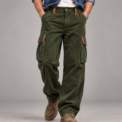 Contrast Flap Utility Cargo Pants