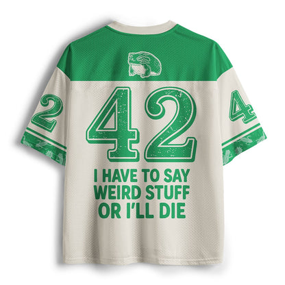 Men's Duck Tape Cartoon Print Short Sleeve Sports Jersey T-Shirt