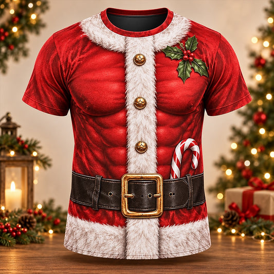 Santa Belt Costume T-Shirt