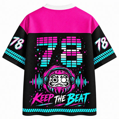 Neon Daruma DJ Mesh Jersey