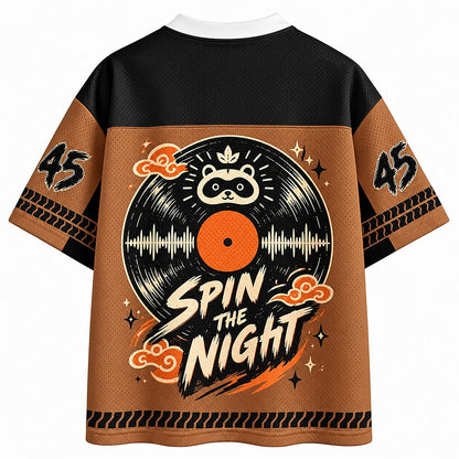 Raccoon Vinyl DJ Mesh Jersey
