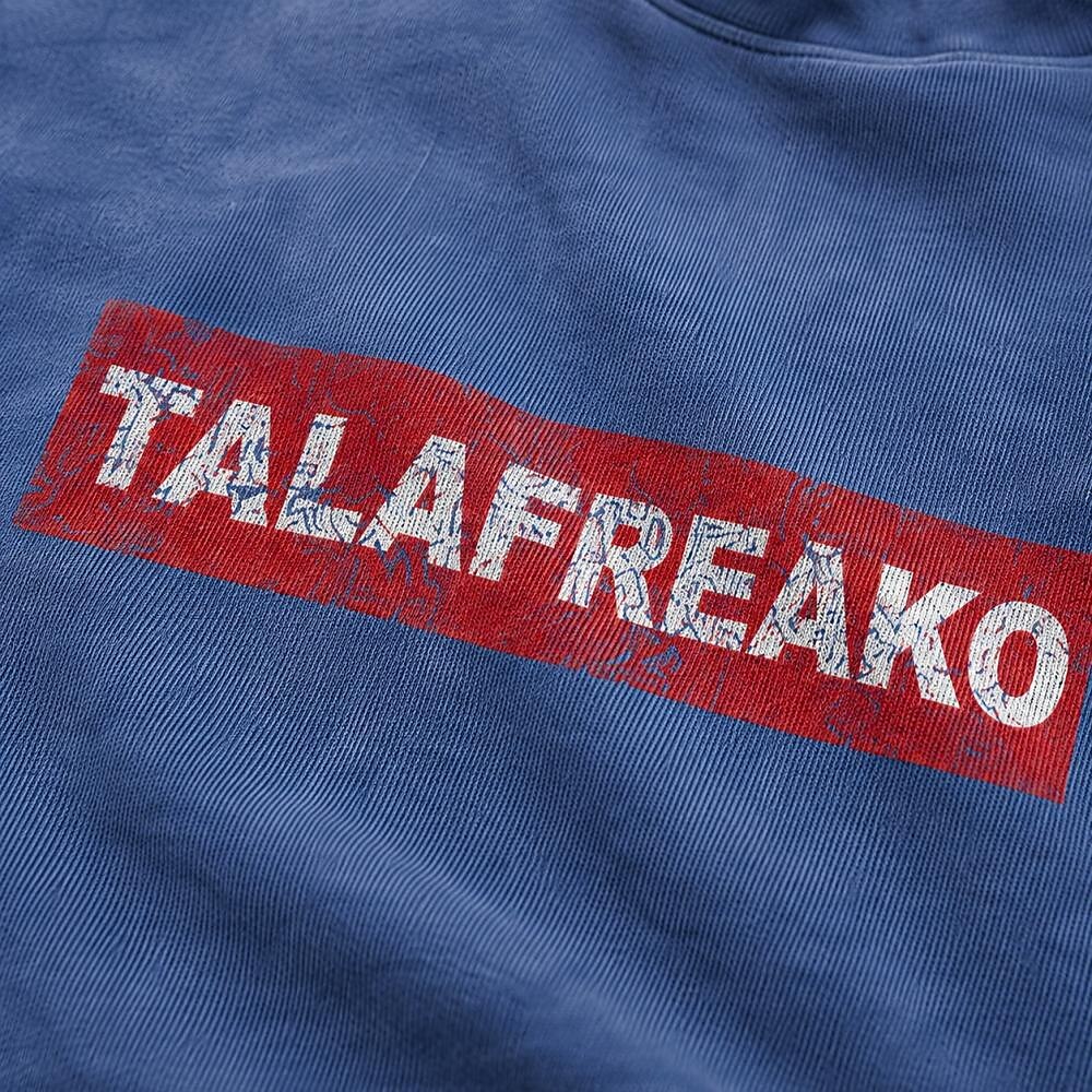 Men's Talafreako Logo Print Short Sleeve Streetwear T-Shirt