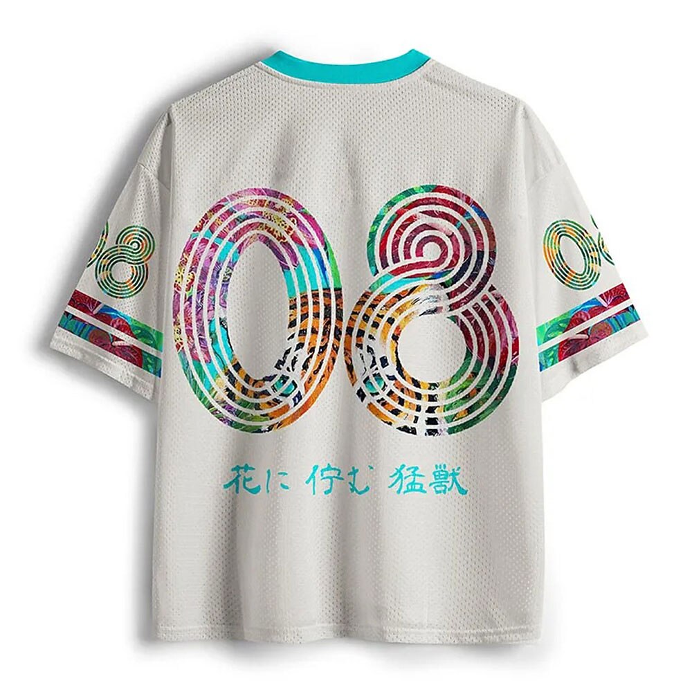 Men's Tiger Graphic V-Neck Jersey