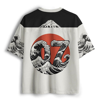 Men's Exhausted Frog Warrior Graphic V-Neck Sports Jersey