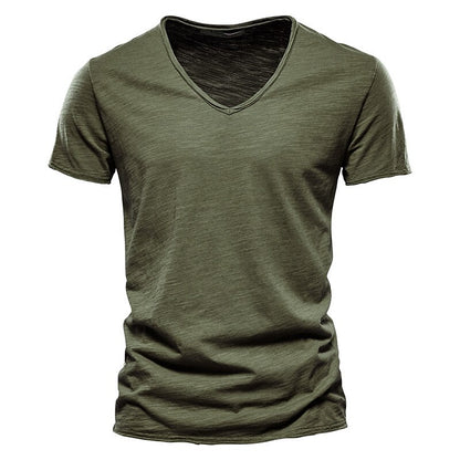 Men's Moisture Wicking V-Neck T-Shirt
