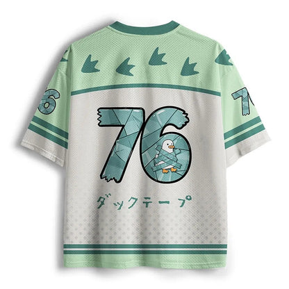Men's Funny Frog Quote Print Short Sleeve Sports Jersey T-Shirt
