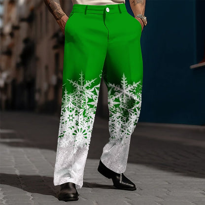 Snowflake Fade Dress Pants