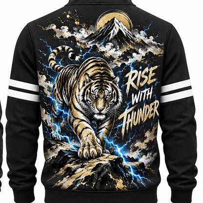 Thunderstrike Tiger Half-Zip Sweatshirt