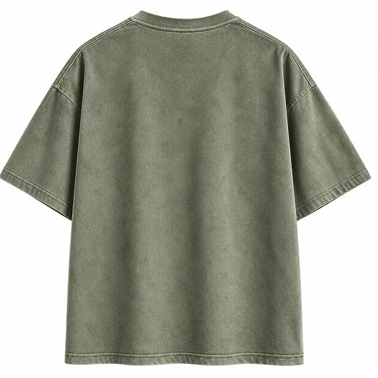 Peaceful Under Protest Frog Heavyweight T-Shirt