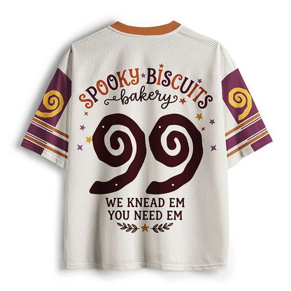 Men's Pumpkin Fox Graphic V-Neck Jersey