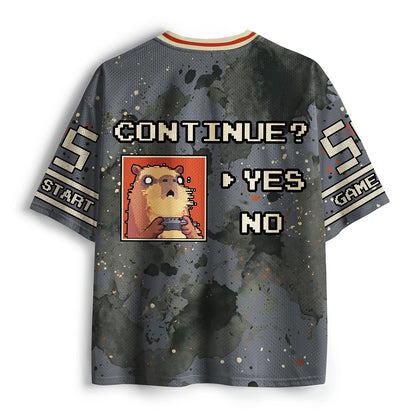 Men's Bulldog BRUH Graphic Print Short Sleeve Streetwear Jersey T-Shirt