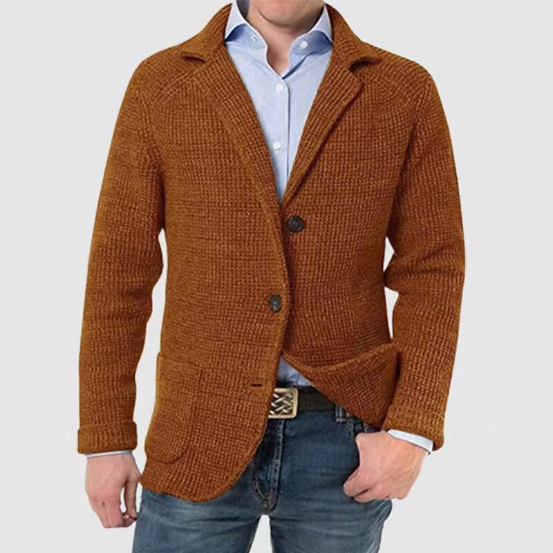 Knit Lapel Blazer