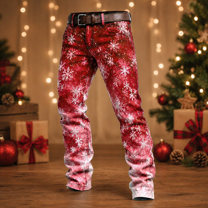 Ornament Ribbon Christmas Pants