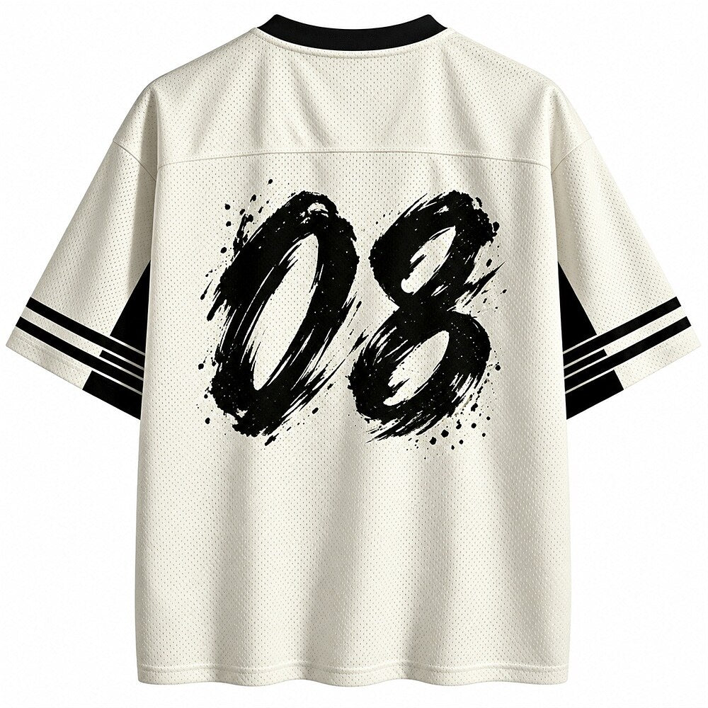 Japanese Ryujin Dragon V-Neck Mesh Jersey