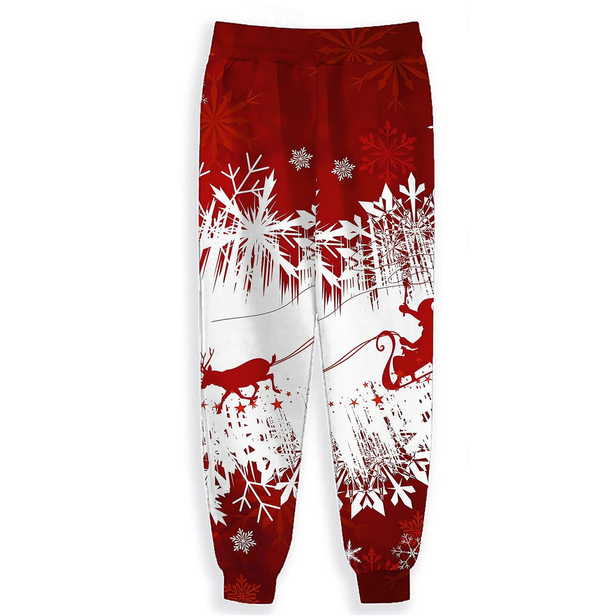 Reindeer Forest Christmas Joggers