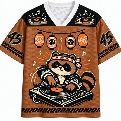 Raccoon Vinyl DJ Mesh Jersey